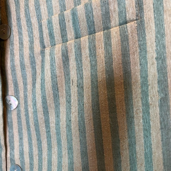 Vintage Brownstone Studio 2 piece 90s skirt business suit 100% silk size 8 P - Picture 5 of 8